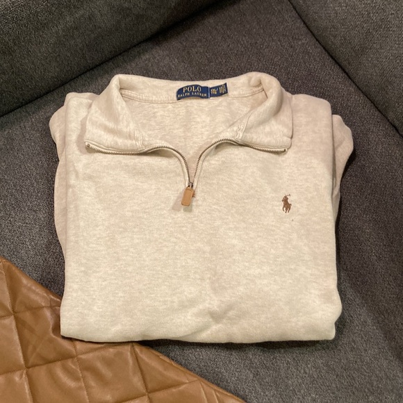 Polo Ralph Lauren Men's Half Zip Long Sleeve Cotton Pullover Sweater - Size XXL - Picture 2 of 3